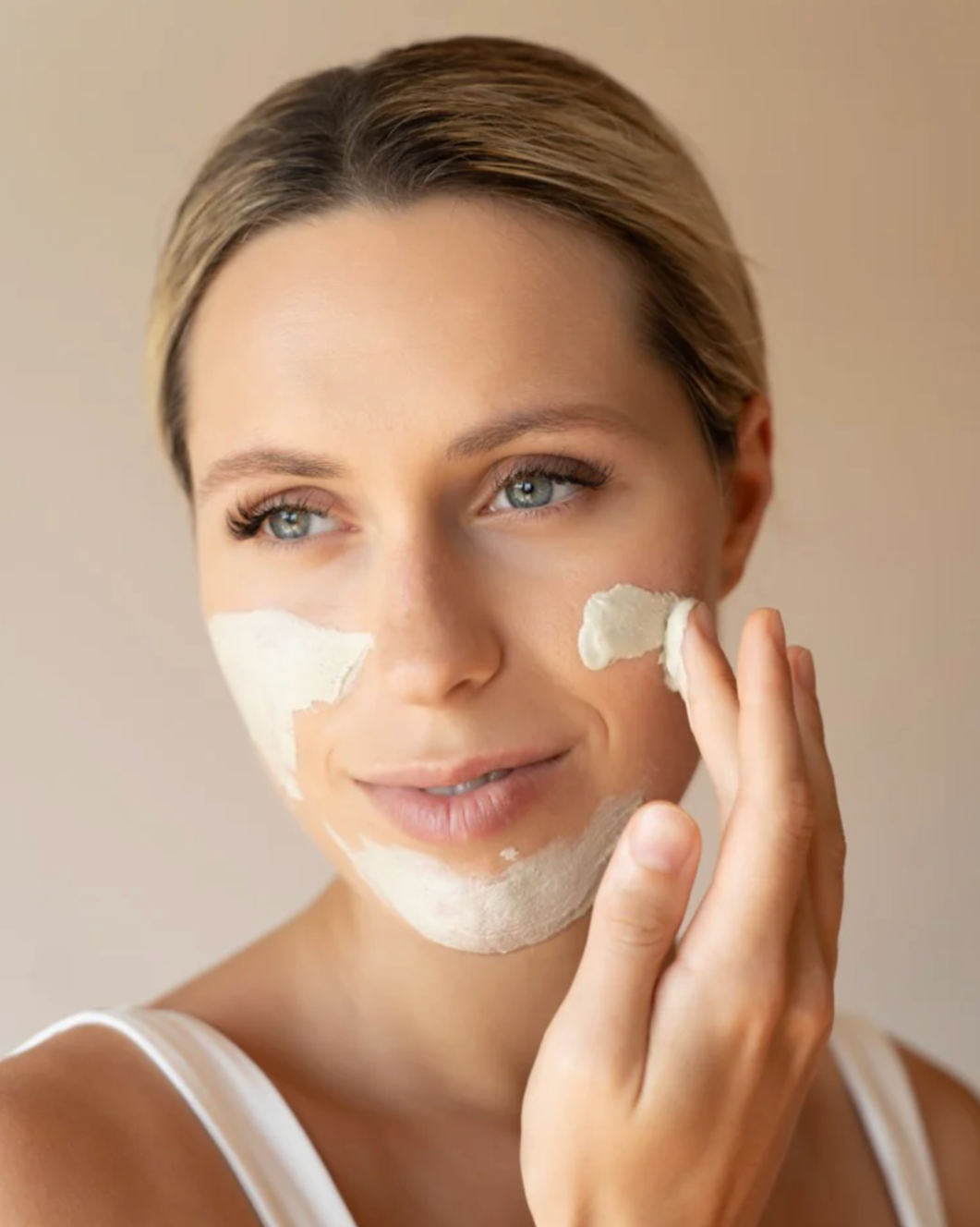 Masque Visage à l'argile